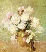 Emil Carlsen Peonies oil